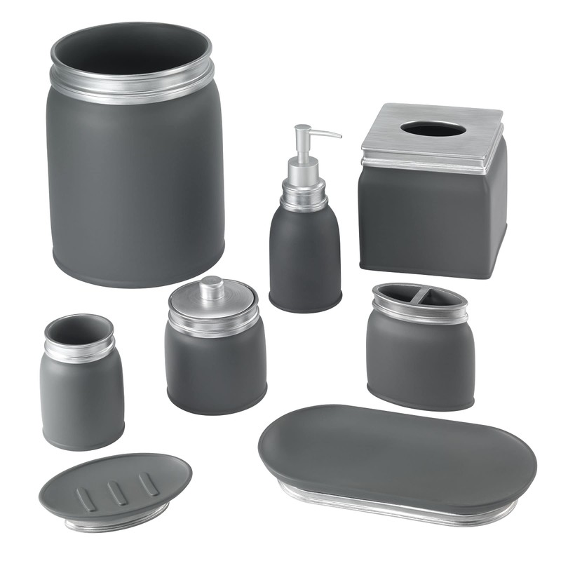 Avanti Linens - Toothbrush Holder, Countertop Bathroom Essentials, Modern Home