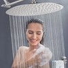 NearMoon Rain Shower Head, Ultra-Thin Design-Pressure Boosting, Awesome Some Experience,