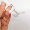 caralin Empty Travel Bottle Keychain Hand Bottle Holder 30ml Squeeze