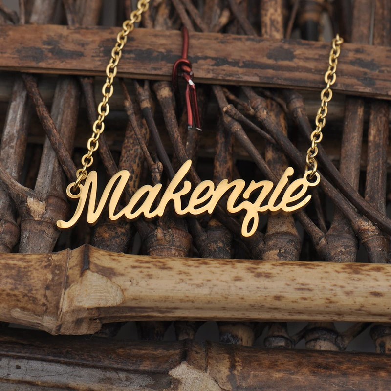 HUAN XUN BFF Friendship Jewelry Tammy Name Necklace for Her