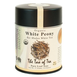 The Tao of Tea, White Peony White Tea, Loose Leaf, 2-Ounce Tins (Pack of 2)