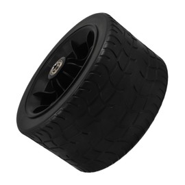 Ciieeo Wheelbarrow Tire Replacement Solid Puncture Tire for Outdoor Camping Carts Universally Compatible with Garden Trailers Hand Trucks Trolleys Reliable Support Mud Rocky Paths