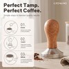 KYONANO 58mm Espresso Tamper, Coffee Tamper 58mm, Espresso Press Tamper