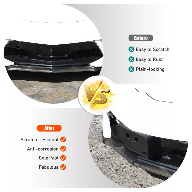 cartiangoUS For Corvette C8 2020-2025 Front License Plate Bracket Frame