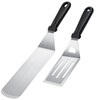 IOCBYHZ Metal Spatula Set of 2, Griddle Scraper/Cooking Spatula for
