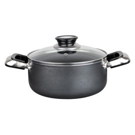 Aramco Alpine Cuisine Dutch Oven, 3-Quart, Silver/Gray