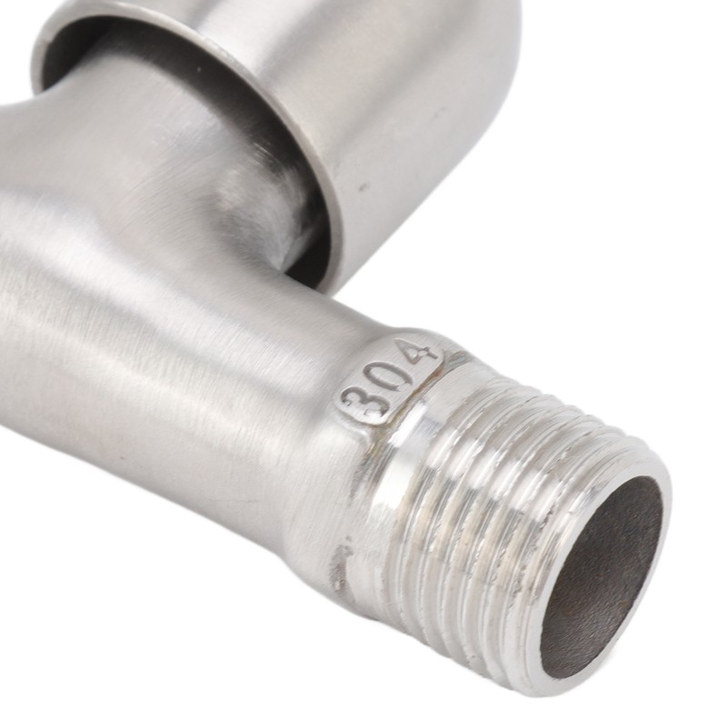 G1/2 Washing Machine Tap Leakage Proof Cold Water Stainless Steel