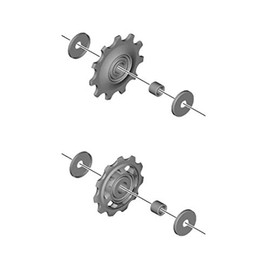 Shimano RD-M5120 Y3HM98010 Tension & Guide Pulley Set
