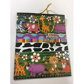 Colorful Animals Design Christmas Gift Bag