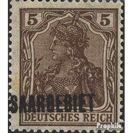 Saar 44a with hinge 1920 Germania (Stamps for collectors)