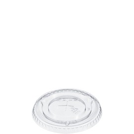 Solo 600TS Clear Lid PET 600 Flat Straw Slot (Case of 2500)