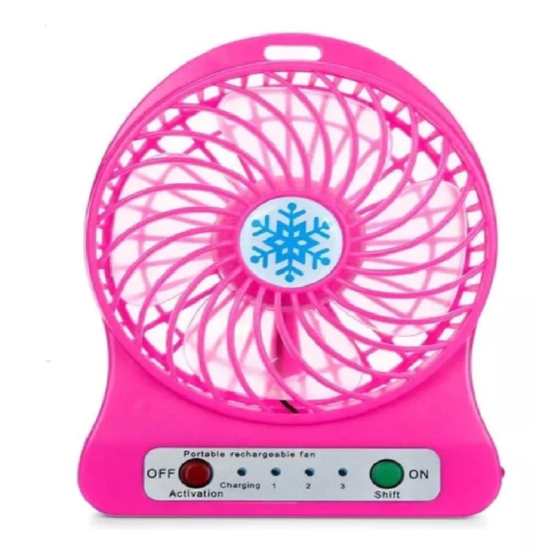 KFMX 10 Mini Ventilador Para Escritorio Recargable Usb Ventilador