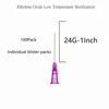 Disposable Luer Lock Needle 100Pack (24G-1IN)