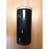 Black 14 Day Unscented 1 Color Candle in Glass