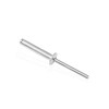 100pcs 1/8" x1/4" Aluminum Blind Rivets, Silver,3.2x 8mm Pop Rivets