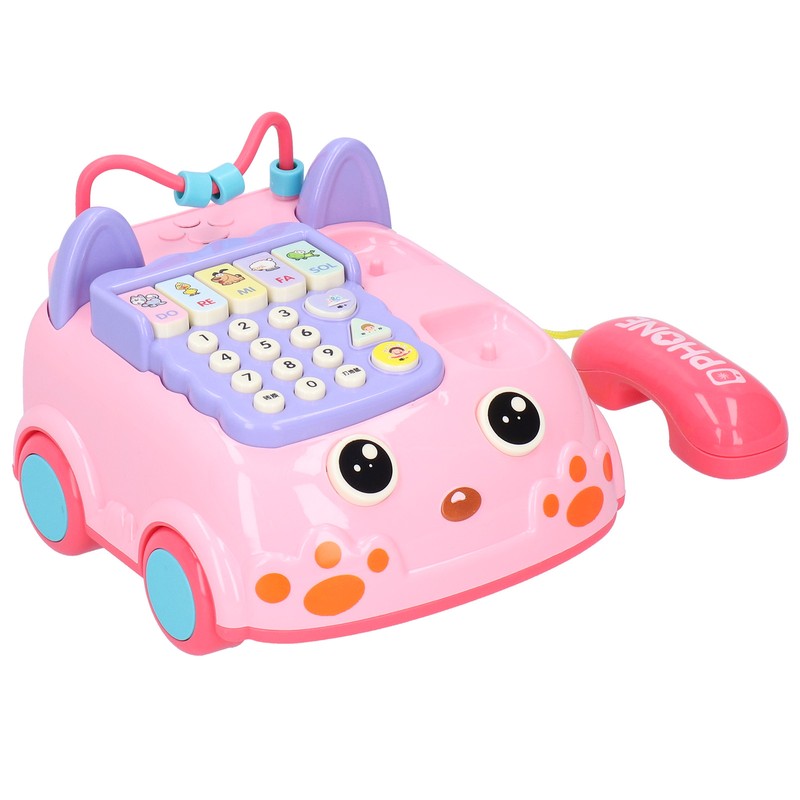 Children Telephone Toy Educational Simulation Telephone Toy with Light Music