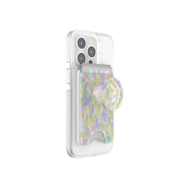 PopSockets PopSockets Phone Wallet with Expanding Grip, Phone Card Holder,