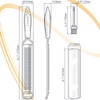 Deiss PRO Lemon Zester & Heavy Duty Cheese Grater &