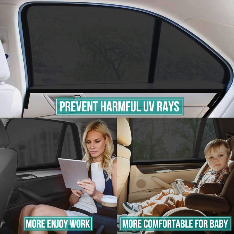WIN.MAX Sun Protection Car Baby Sun Protection with Certified UV