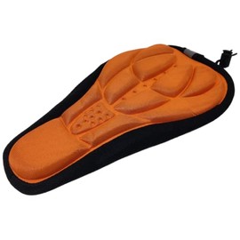WS UK 1 x Padded Bicycle Seat Cover [Orange]