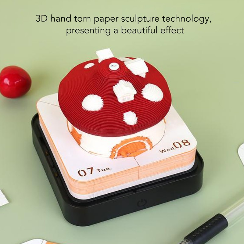 3D Memo Pad Calendar Innovative Funny Exquisite Hand Crafted 3D