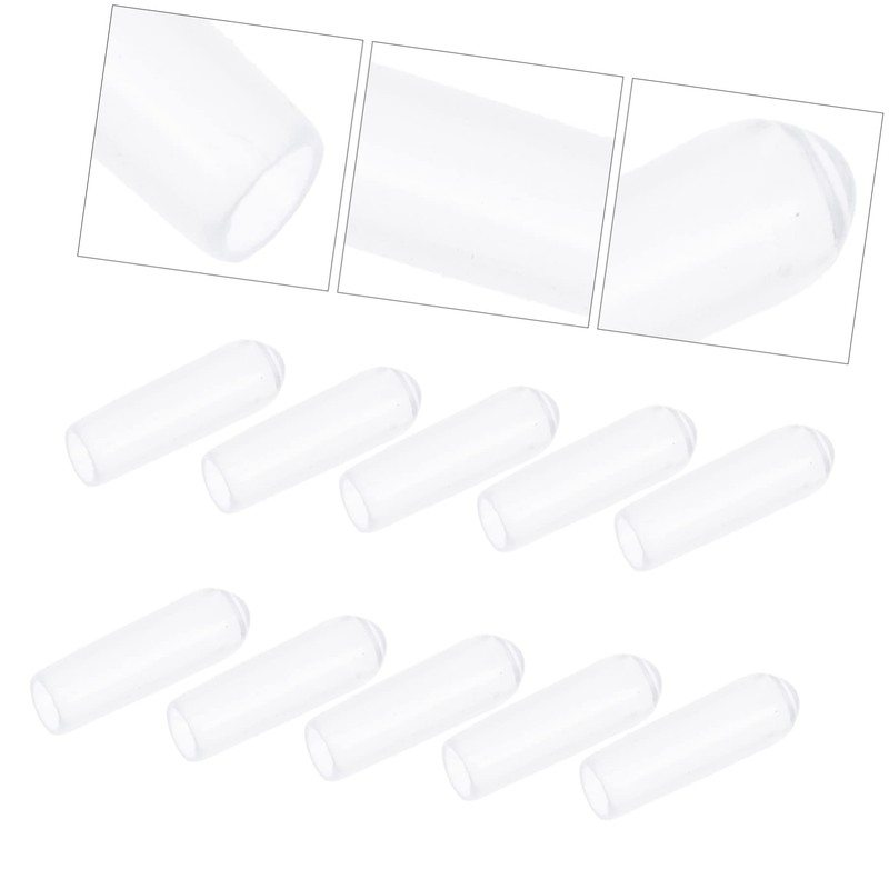 Mobestech 200 Pcs 4mm Dishwasher Rack Tine Prong Cover Wire