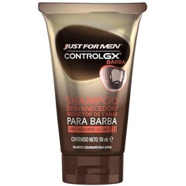 Just For Men Control GX Shampoo Desvanecedor Canas, Barba y Bigote, 118ml