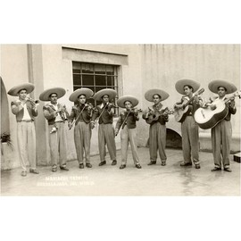 Guadalajara Mariachis, Mexico - Vintage Image