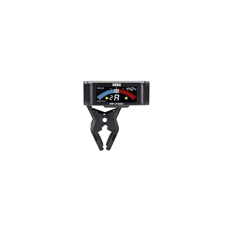 KORG AW-LT100V Clip On Tuner For Violin / Viola Set