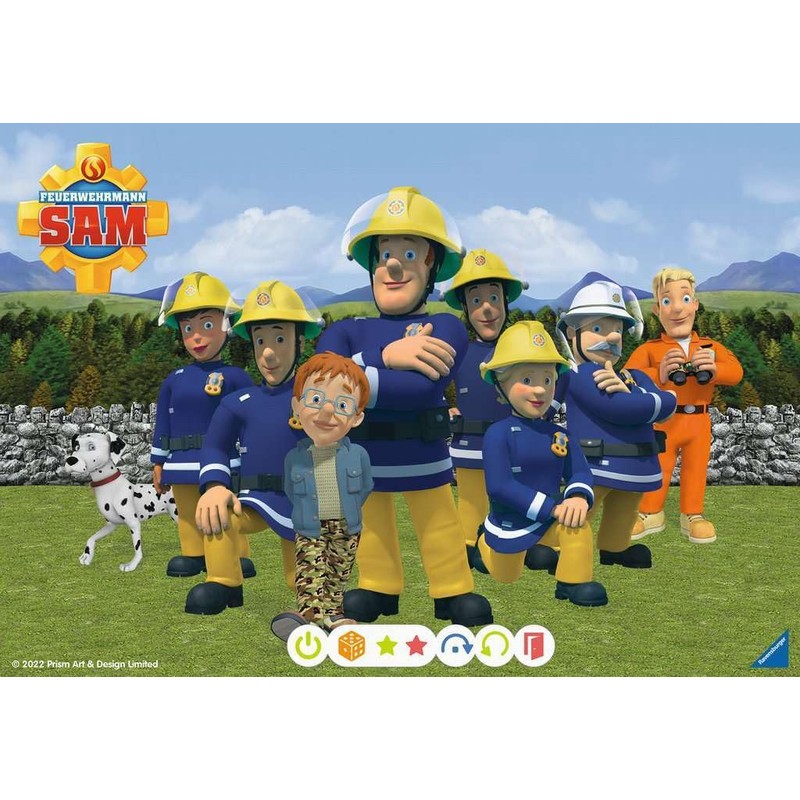 Ravensburger tiptoi Puzzle 00139 Puzzle for Little Explorers: Fireman Sam,