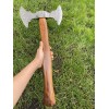 Helko Werk Damascus Steel Handmade Hand Forged Axe ZH53 /helko