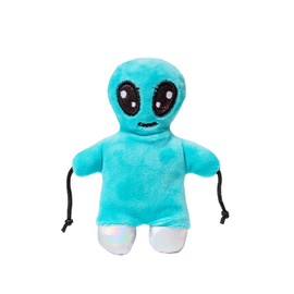 Puffy Crew Interactive Catnip Cat Plush Toy, Space Travel Theme, 5‘’, for All Breed Size Cats (Alien)