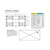Dock Edge Floating Dock Heavy Duty Anchor Chain Corner, Galvanized