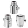 Bestgle 3Pcs Universal Shower Head Shut-Off Valve, G1/2 Water Control