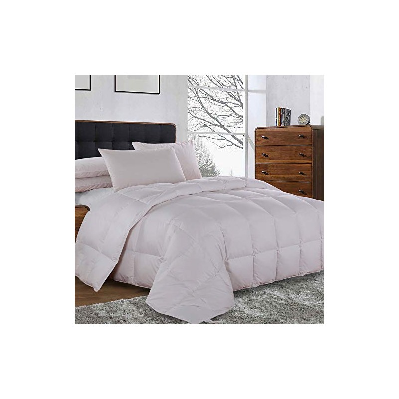 Royal Tradition Goose Down Comforter Medium Weight/Warmth (King-California King) 100-Percent