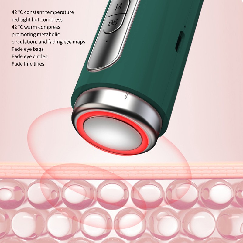 Handheld Eye Massager Wand EMS Sooth Fade Dark Circles Vibration