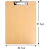 A4 Wooden Paper Board Clipboard, 1Pc A4 Wooden Clipboard,A4 Wooden
