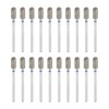 sourcing map 20pcs 120-140 Grits Diamond Grinding Bit 5mm Cylindrical