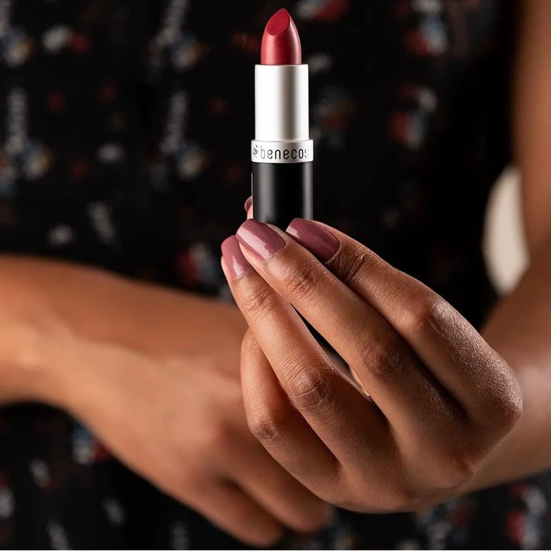 benecos - Natural Cosmetics - Lipstick - Shimmering - with