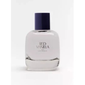 Zara Red Vanilla Perfume Christmas Gift Box Happy Holidays Limited Edition