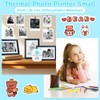 XINGGANG Mini Printer, Mobile Photo Printer, Portable Mini Photo Printer,