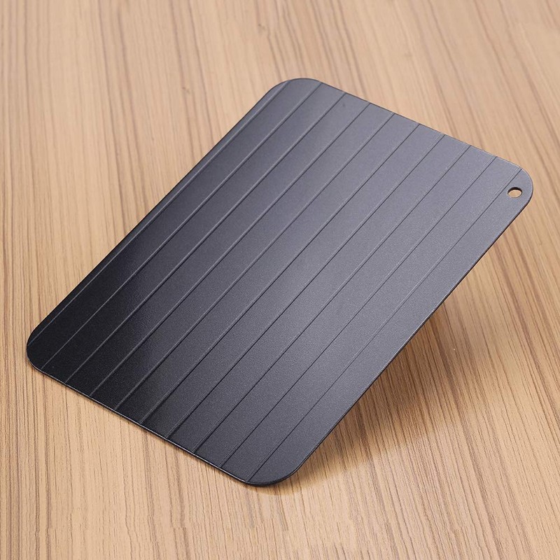 Fast Defrosting Tray Metal Aluminum Fast Thawing Tray Plate Home
