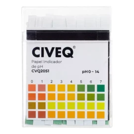 Civeq Tiras Reactivas Para Ph 0-14 100pz - Civeq