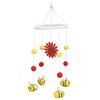 Baby Nursery Mobile Crib Hanging Mobile Decor with Honey Bee