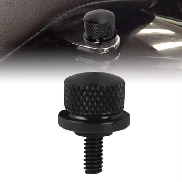 YOUYIN Motorcycle Black Rear Fender Seat Bolt Screw For Harley