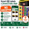 Smart QR Code Labels – 48 Pack | Waterproof, Tearproof