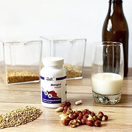 Health+ Manganese - 90 Capsules with 10 mg Mangangangluconate per Capsule, Valuable Trace Element, Made in Germany