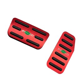 MEKOMEKO FDM-JTR Honda Freed GT Series Pedal Cover, Brake Axle Cover, Safe Driving, Installation Instruction Manual Included, Tight Installation, Interior Parts, Aluminum Alloy and Rubber, 2 PCS Freed