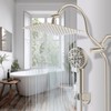 Hibbent All Metal Shower Head, 10'' High Pressure Rainfall Shower