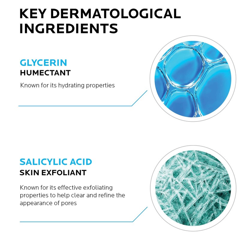 La Roche-Posay Effaclar Deep Cleansing Foaming Facial Cleanser, Cream Cleanser